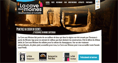 Desktop Screenshot of cave-aux-moines.com
